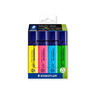 Marcador Staedtler Textsurfer 4 Colores