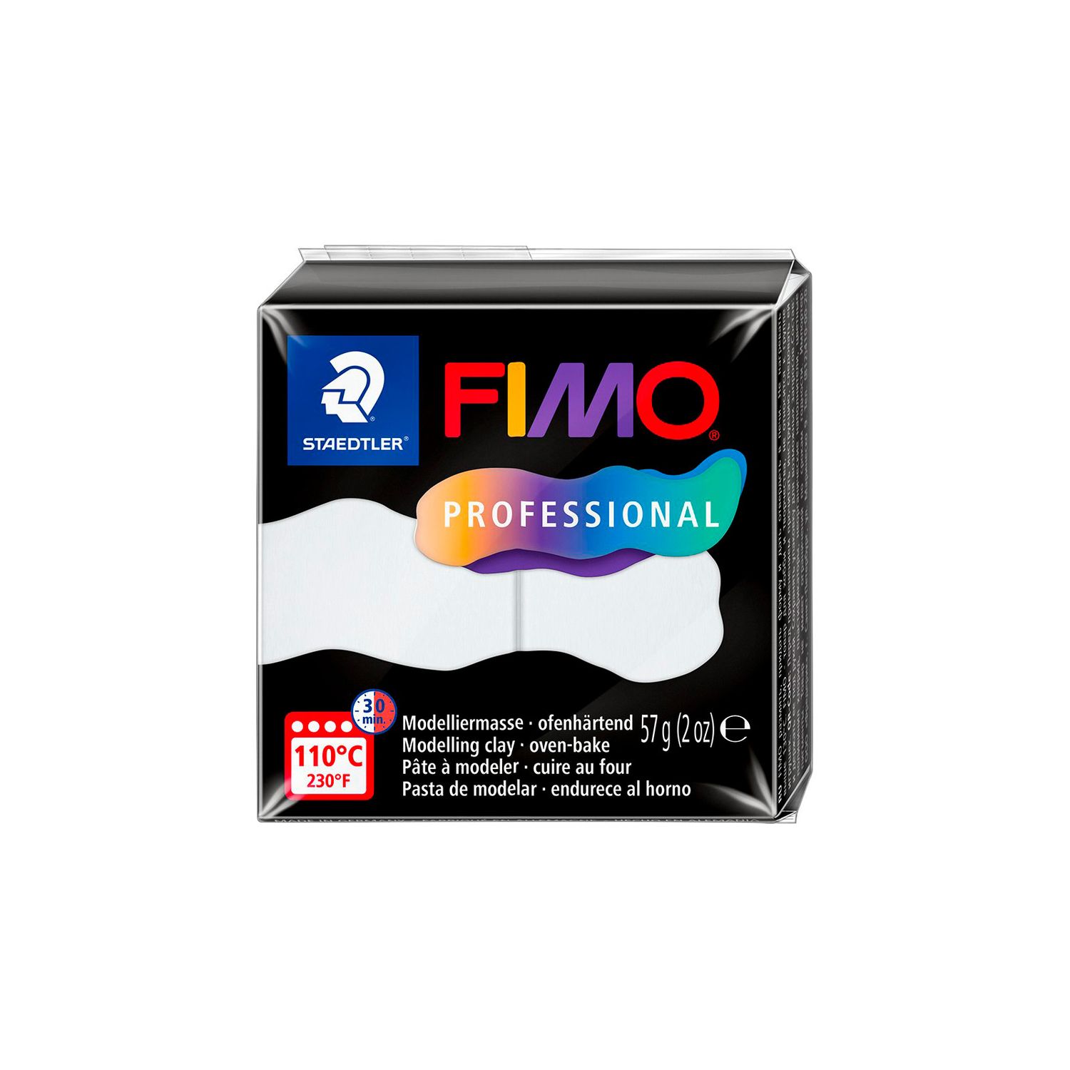 Masa FIMO Professional 57gr Blanco