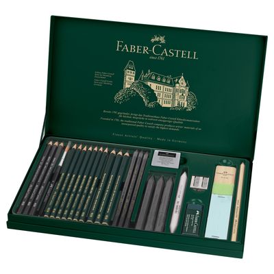 Lapiz Faber Castell Pitt Graphite Set, 26 piezas