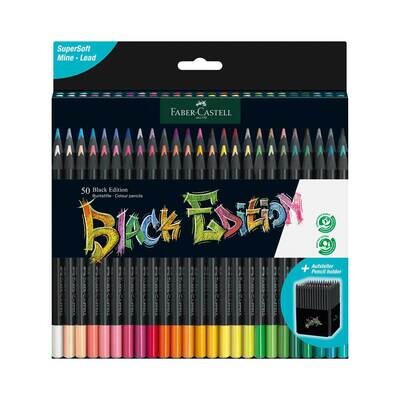Lapiz Faber Castell Black Edition 50 colores