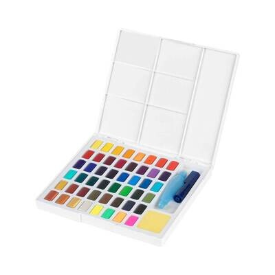 Acuarela Faber Castell Creative Studio Pastillas de 48 Colores