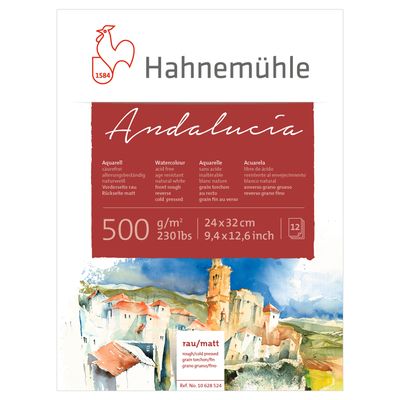 Block Hahnemuhle Andalucia 500 gramos 24 x 32cms