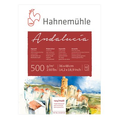 Block Hahnemuhle Andalucia 500 gramos 36 x 48cms