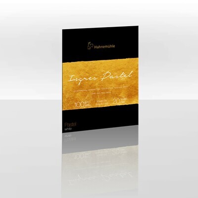 Block Hahnemuhle Collection Ingres Pastel Blanco 30 x 40cm 20 Hojas