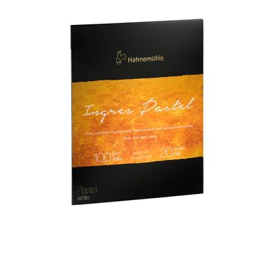 Block Hahnemhle Collection Ingres Pastel Blanco 24 x 31cm 20 Hojas