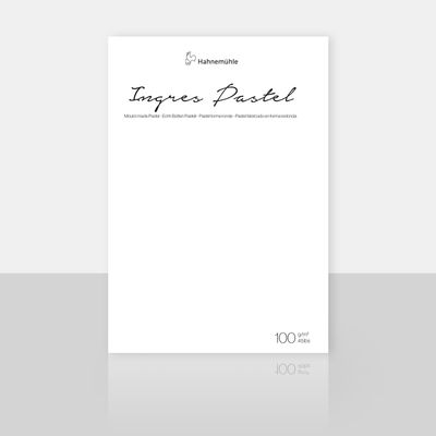 Block Hahnemhle Collection Ingres Pastel Blanco 24 x 31cm 20 Hojas