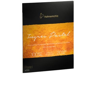Block Hahnemhle Collection Ingres Pastel Blanco 24 x 31cm 20 Hojas