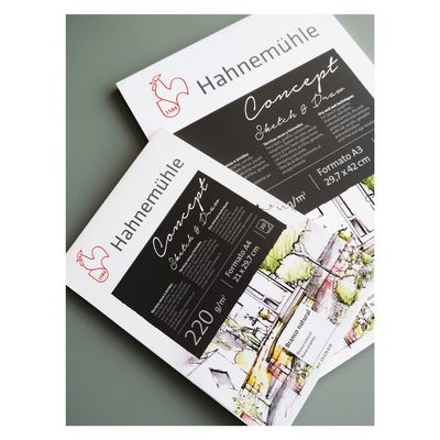 Block Hahnemuhle Concept Sketch &amp; Draw, tamaño A4