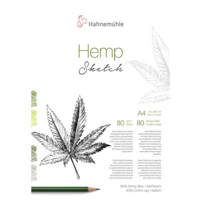 Block Hahnemuhle Hemp Sketch A4, 80gr 80 hojas
