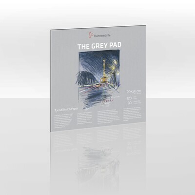 Block Hahnemuhle The Grey Pad 14cm 120g 30 Hojas