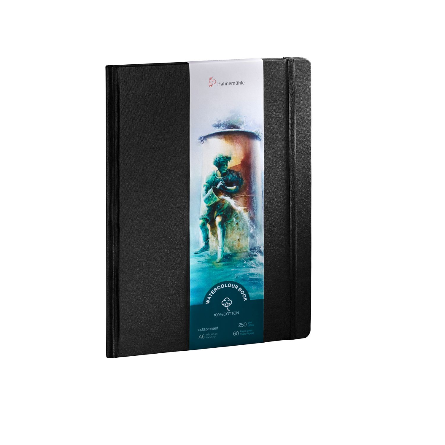 Cuaderno Hahnemuhle Acuarela 100% Algodon, A6 vertical