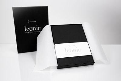 Cuaderno Hahnemühle Iconic A5 Negro