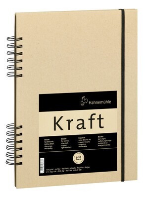 Cuaderno Hahnemühle Sketch Book Kraft 120g A4 80 Hojas