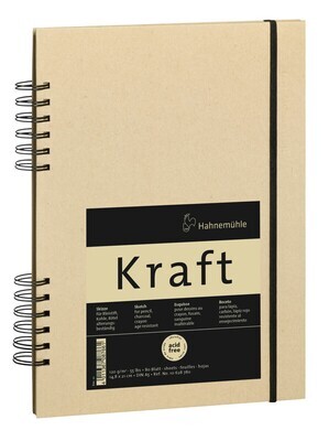 Cuaderno Hahnemühle Sketch Book Kraft 120g A5 80 Hojas