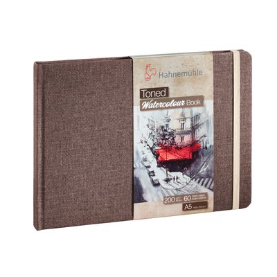 Cuaderno Hahnemuhle Toned Watercolour Book, Beige A5