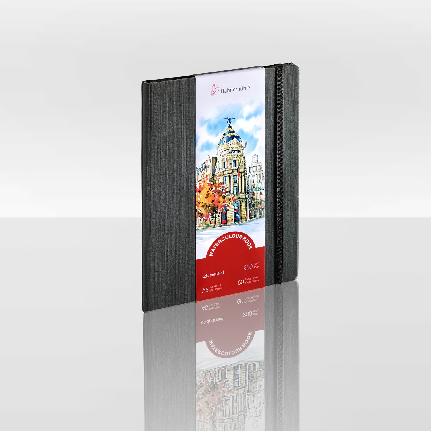 Cuaderno Hahnemuhle Watercolour Book, vertical, tamaño A5