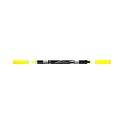 Marcador Faber-Castell Doble Punta 10 Colores Neon