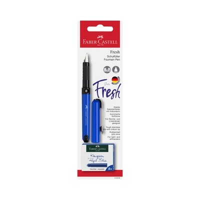 Pluma Fuente Faber Castell Fresh con Grip, colores surtidos