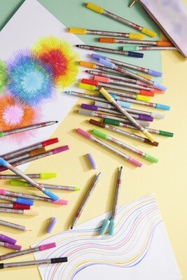 Marcador Faber-Castell Doble Punta 10 Colores