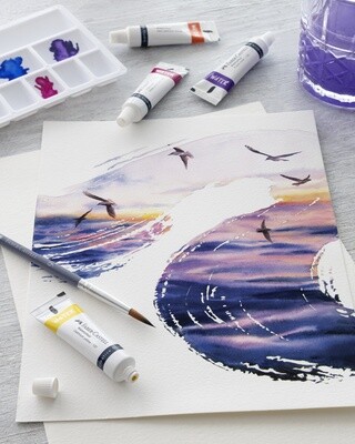 Acuarela Faber-Castell Creative Studio Tubo 24 Colores