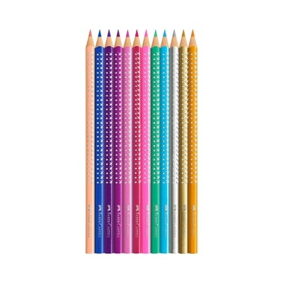 Lápiz Faber-Castell Sparkle Colour Gift Set 12 Colores
