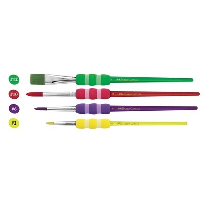 Pincel Faber Castell Soft Touch 4 Puntas