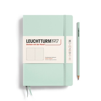 Cuaderno Leuchtturm1917 Medium A5 Mint Green, Puntos