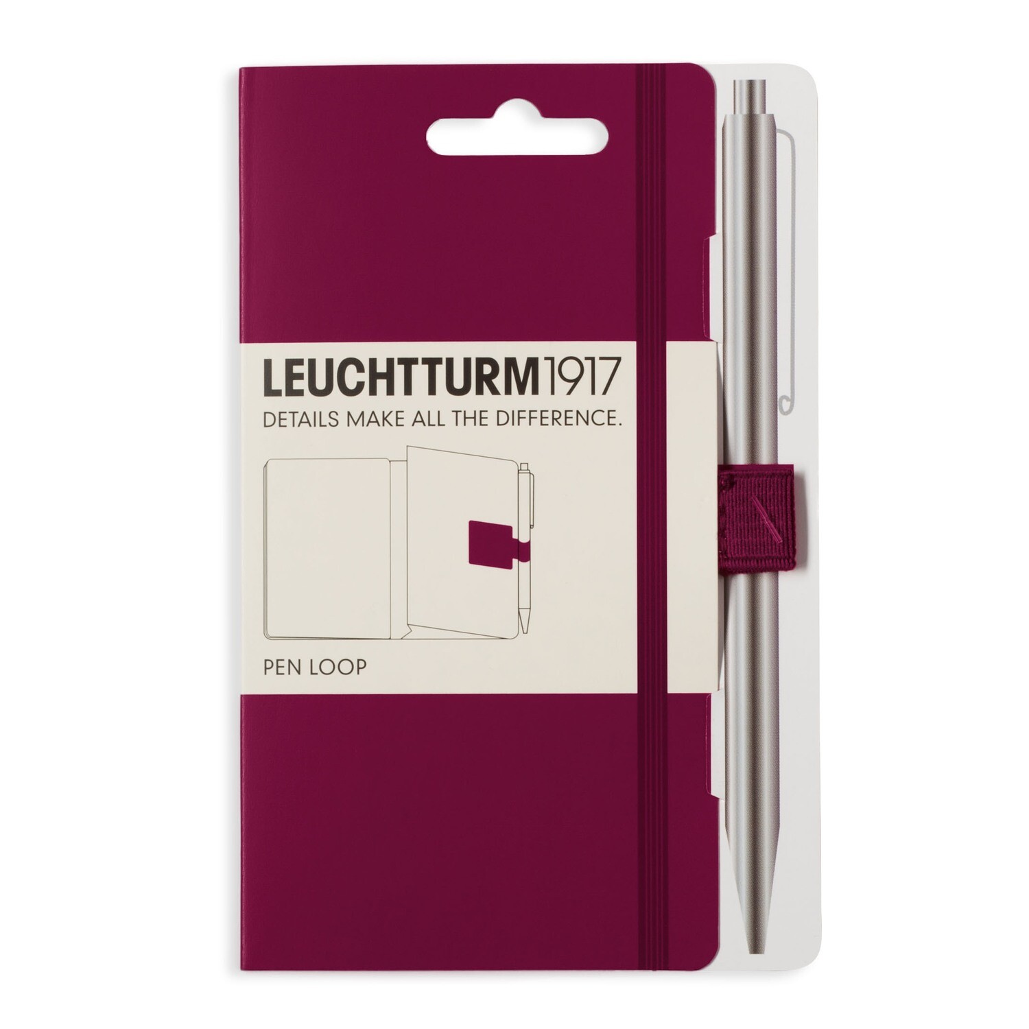 Portaboligrafo Pen Loop Leuchtturm1917 Port Red