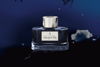 Tinta Graf von Faber Castell Botella 75ml Midnight Blue