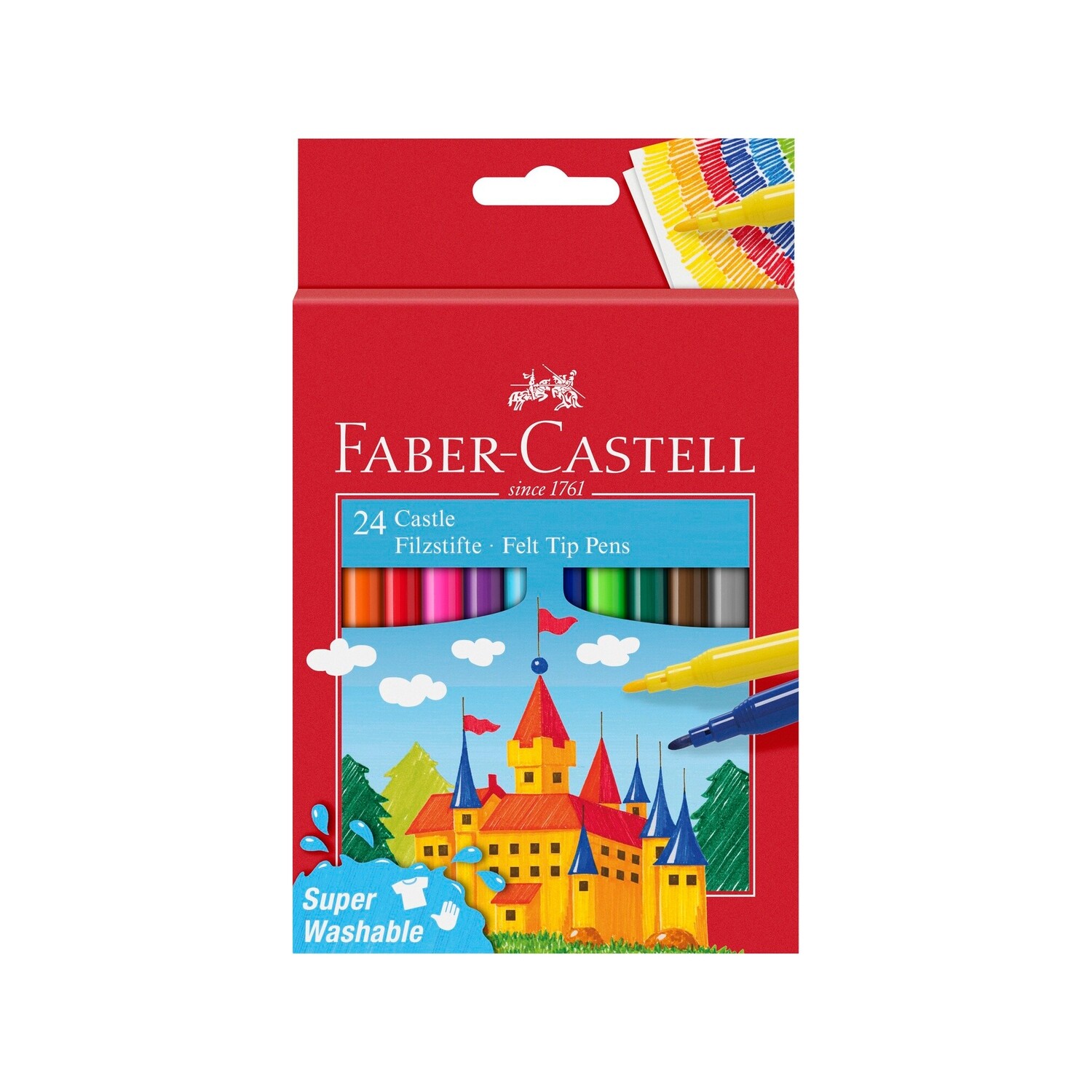Marcador Faber Castell Castle 24 Colores