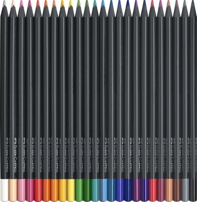Lapiz Faber Castell Black Edition 24 colores