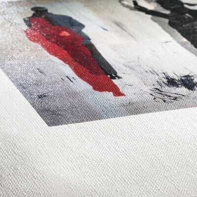 Papel fotografico Hahnemuhle Inkjet Photo Canvas Goya, 340gramos, 44 pulgadas x 12 metros