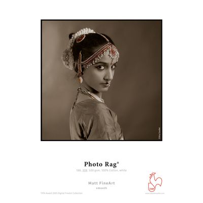 Papel fotografico Hahnemuhle Photo Rag, 308, rollo 36" x 12mts