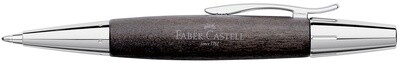 Boligrafo Faber-Castell E-Motion Peral Negro Cromo