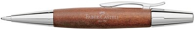 Boligrafo Faber-Castell E-Motion Peral Marrón Cromo