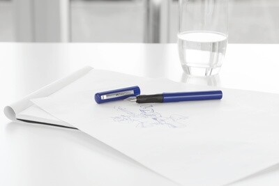 Pluma Fuente Faber Castell School+ Azul