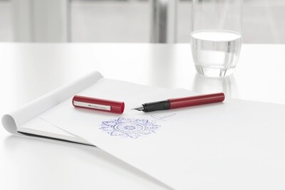 Pluma Fuente Faber Castell School+ Rojo