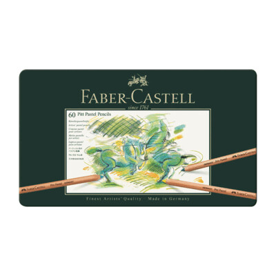 Crayon Pastel Faber Castell Pitt Pastel Pencil, 60 colores