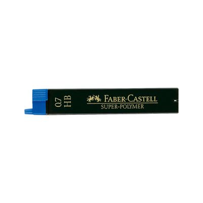 Minas 0.7mm Faber Castell, grado HB