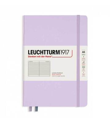 Cuaderno Leuchtturm1917 Medium A5 Lilac, Lineas