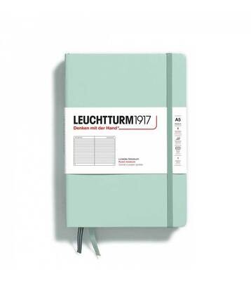 Cuaderno Leuchtturm1917 Medium A5 Mint Green, Lineas