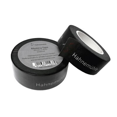 Cinta para enmascarar Hahnemuhle Washi Masking Tape Gris 20mm x 20 mts