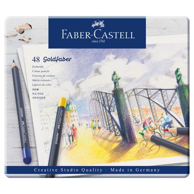 Lapiz Faber Castell Goldfaber 48 colores