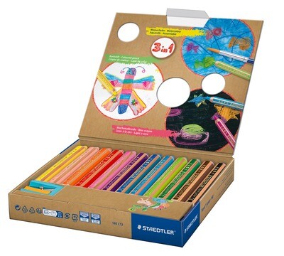Crayon Staedtler Noris Junior 140, 12 colores