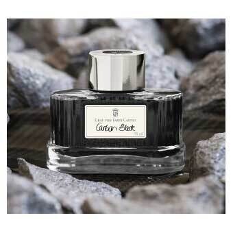 Tinta Graf von Faber Castell Botella 75ml Carbon Black