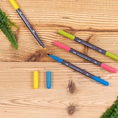 Marcador Staedtler acuarelable doble punta, 36 colores