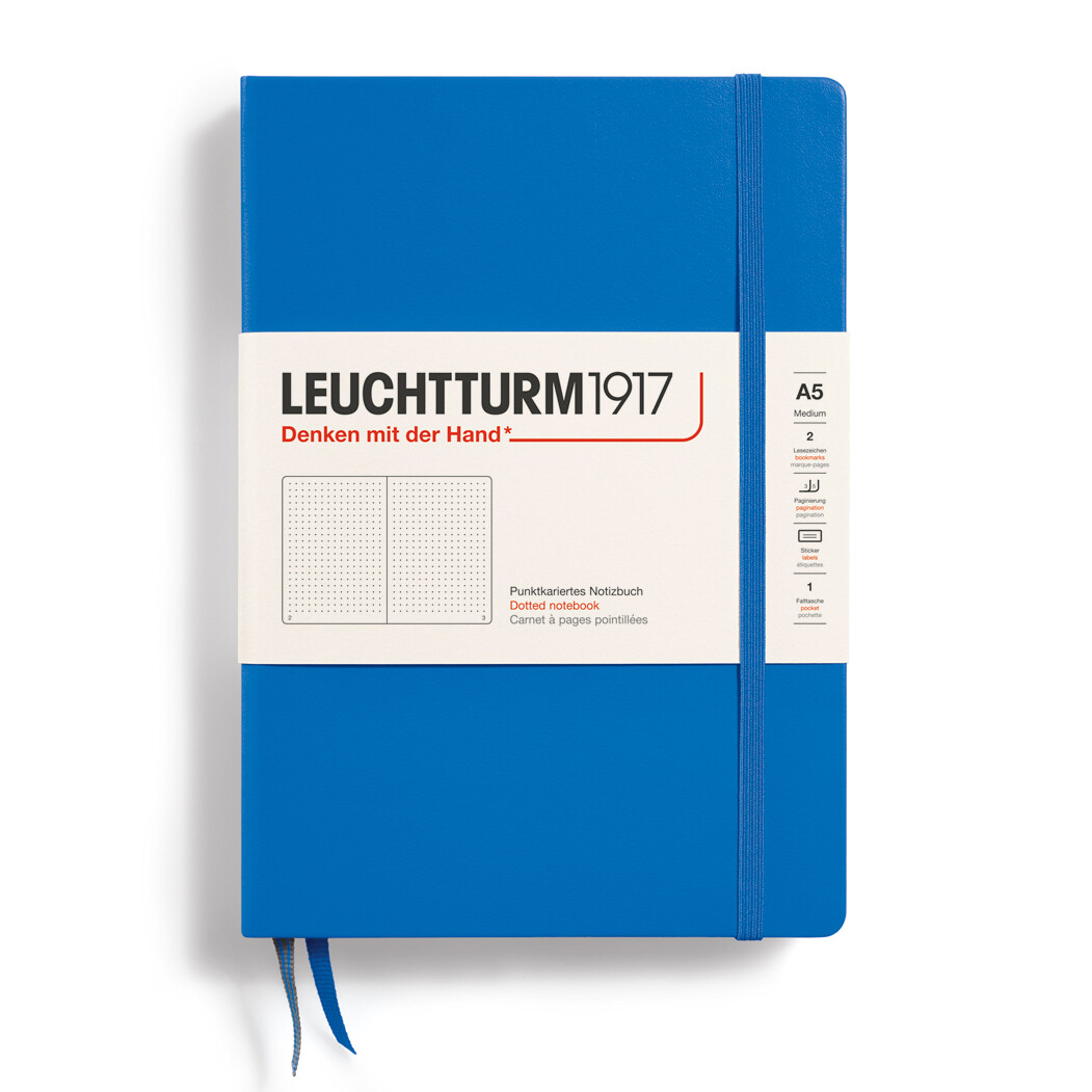 Cuaderno Leuchtturm1917 Medium A5 Sky, Puntos