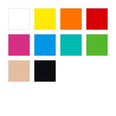 Marcador acrilico Staedtler Lumocolor Paint Marker, 10 colores