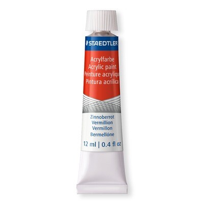 Pintura acrilica Staedtler en tubo, 24 colores