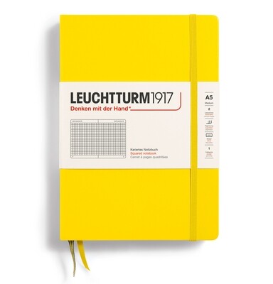 Cuaderno Leuchtturm1917 Medium A5 Lemon, Cuadros